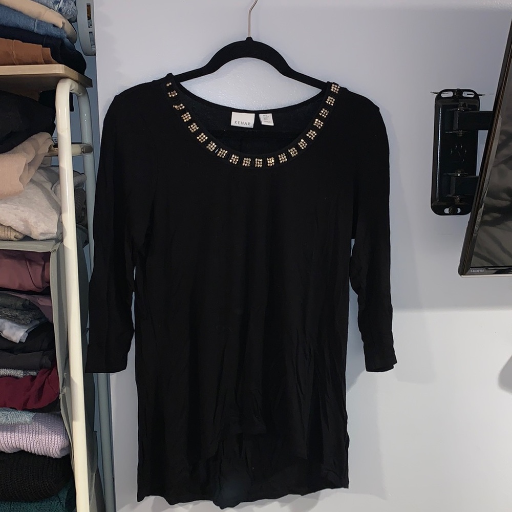 Black long sleeve shirt